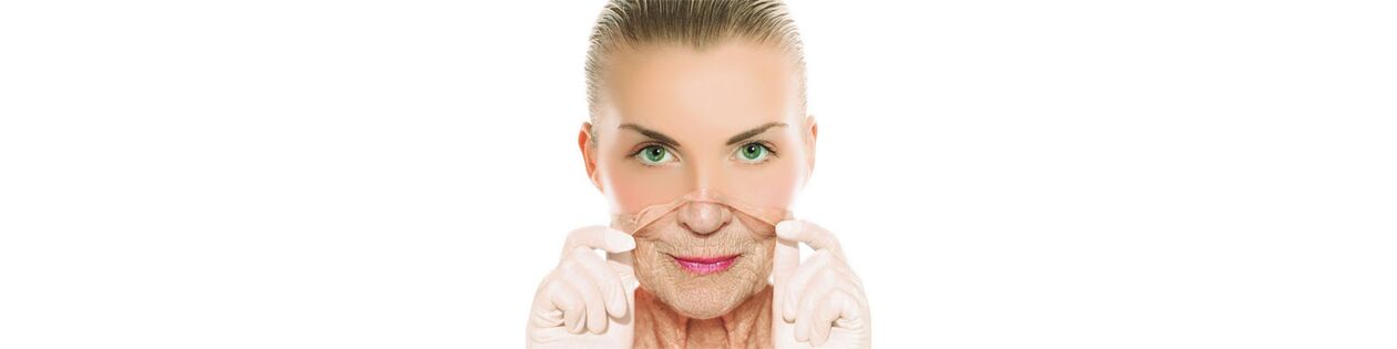 چہرے اور جسم کی جلد کو جوان کرنے کا عمل